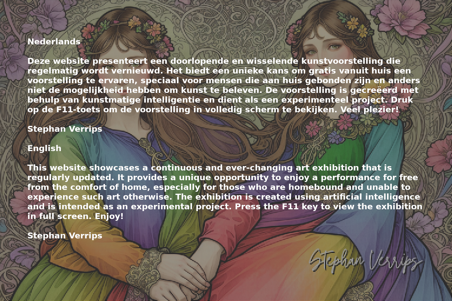 Voorbeeld van Desktop na booten :